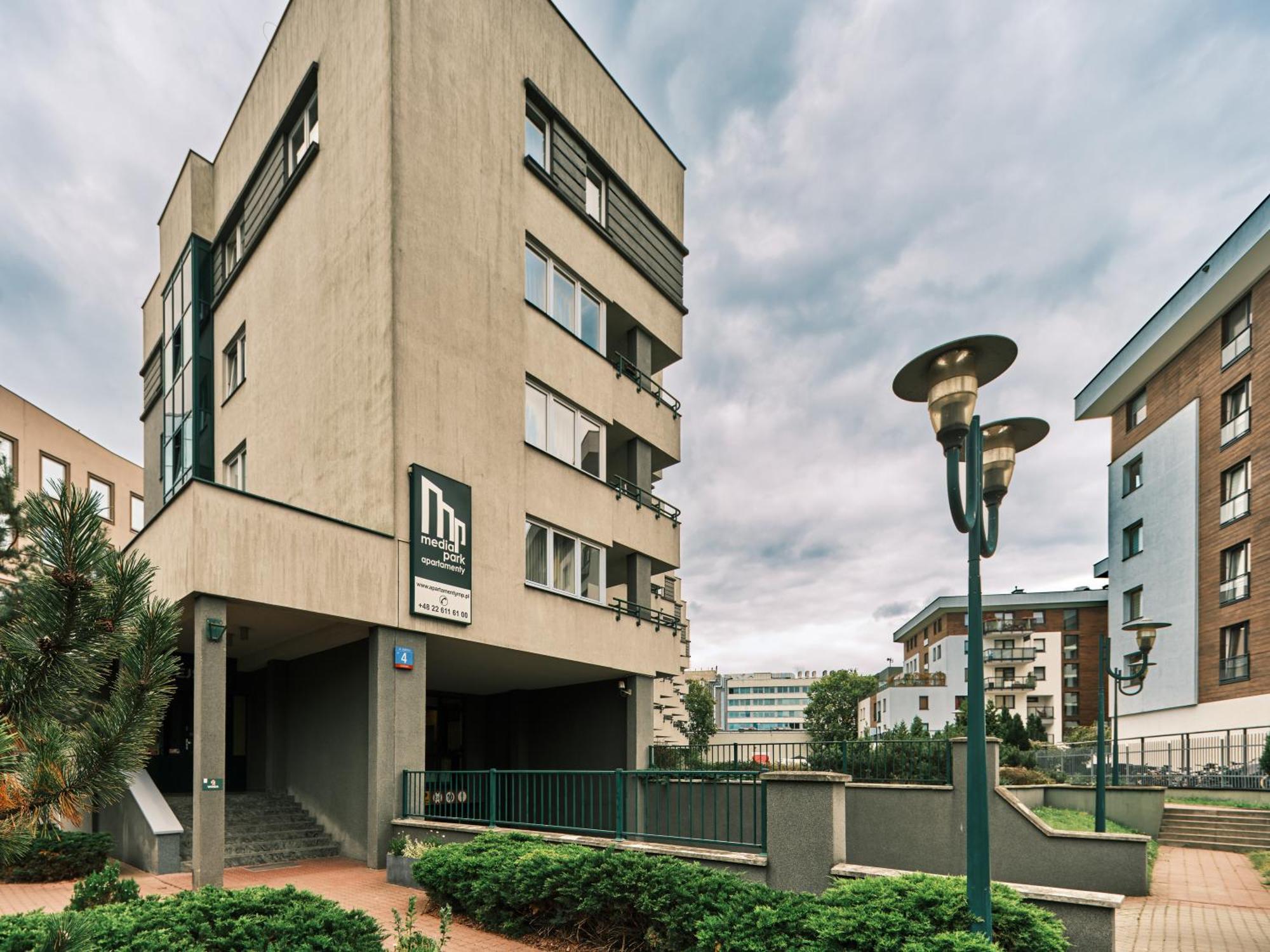 Apartamenty Media Park Varsóvia Exterior foto