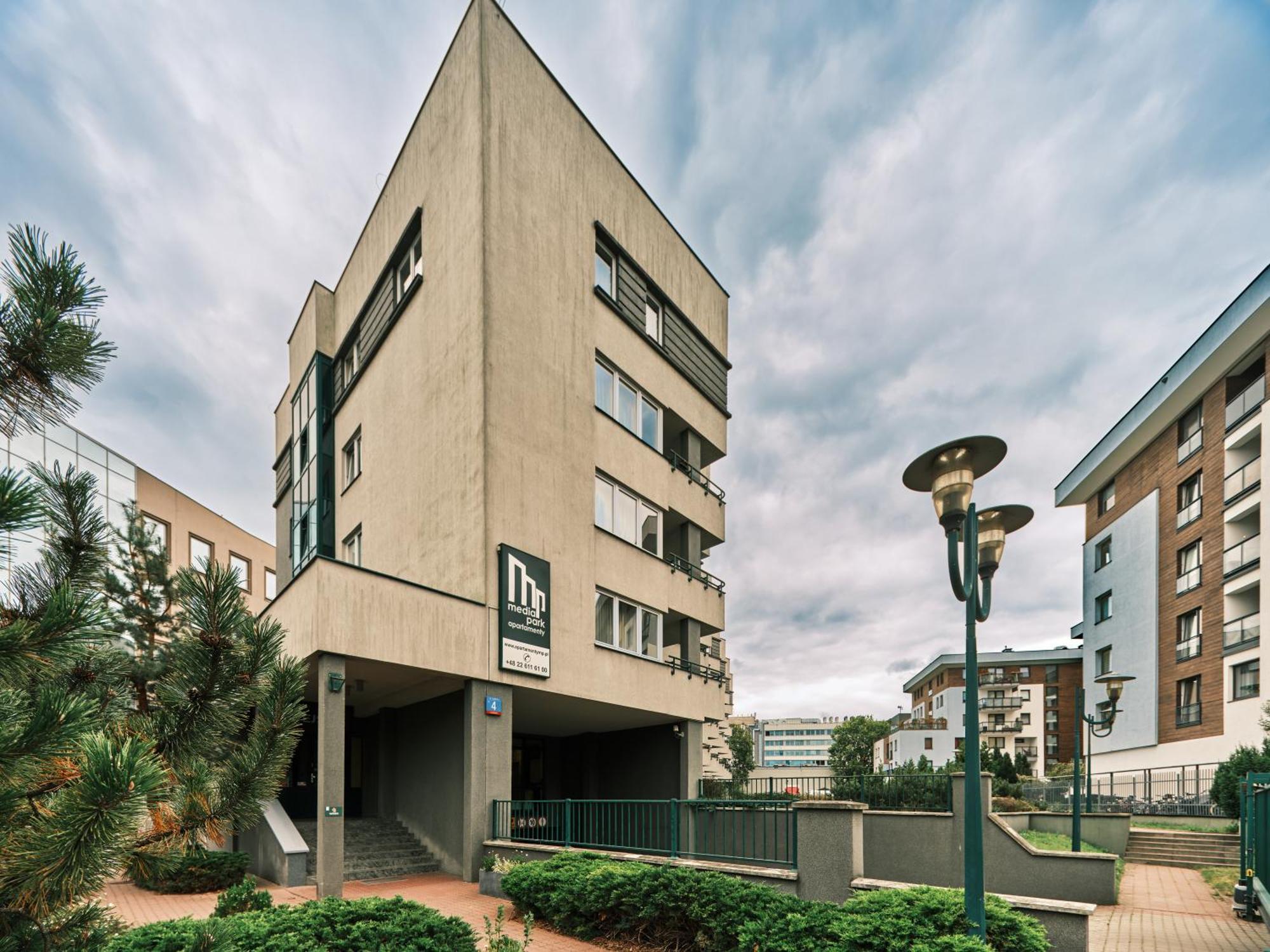 Apartamenty Media Park Varsóvia Exterior foto