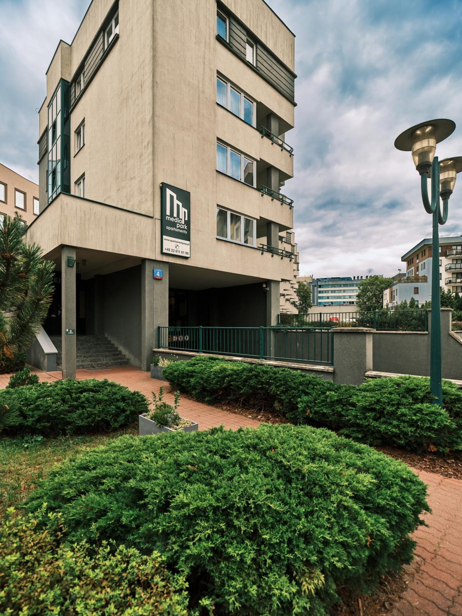 Apartamenty Media Park Varsóvia Exterior foto